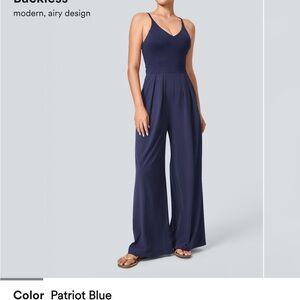 HALARA Women's Jumpsuit in Patriot Blue